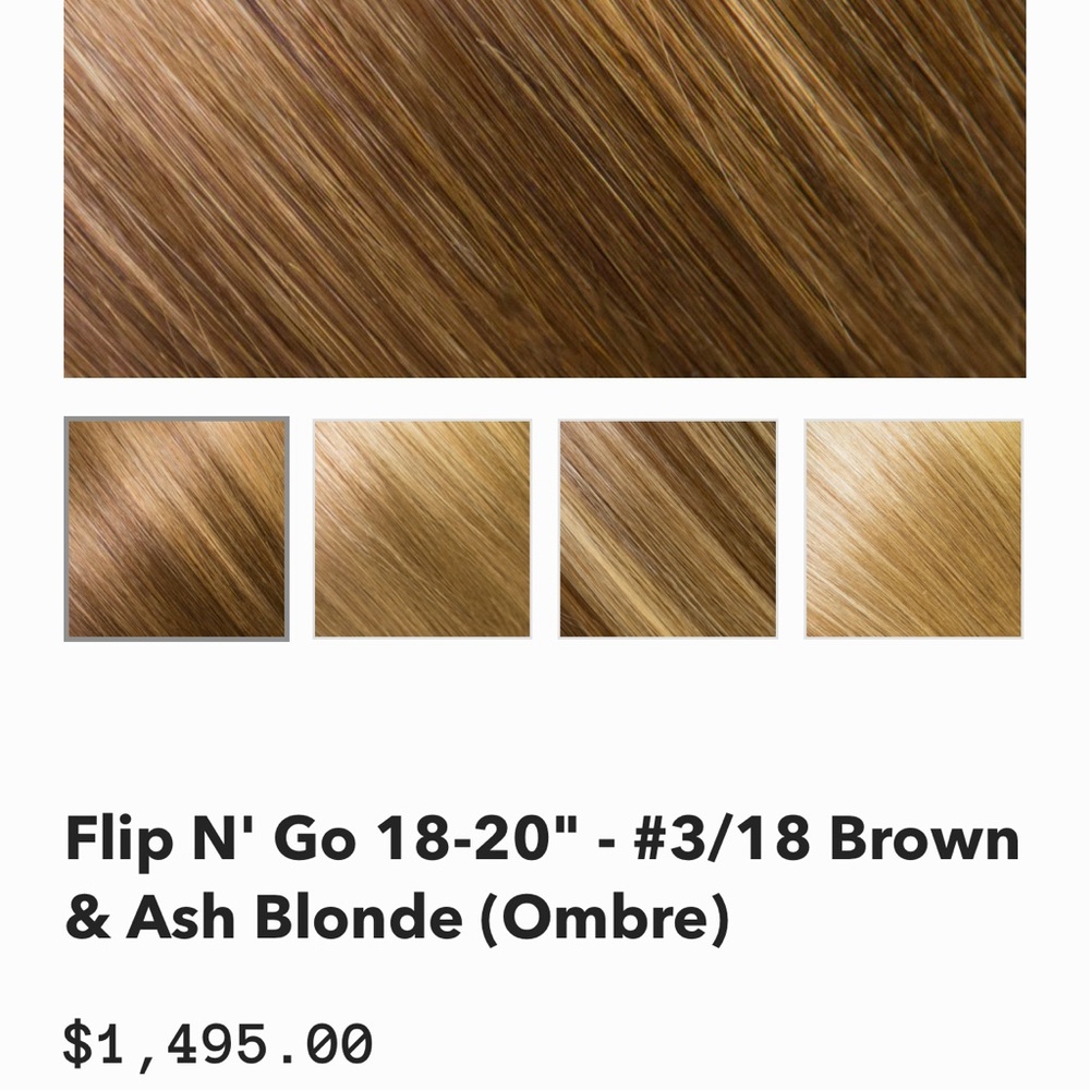 Halo hair extensions